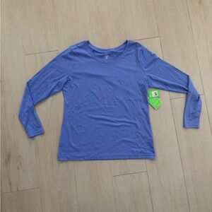 NWT Healing Hands Blue Long Sleeve Top
